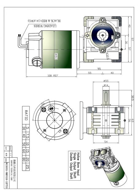 Right Angle GEARBOX